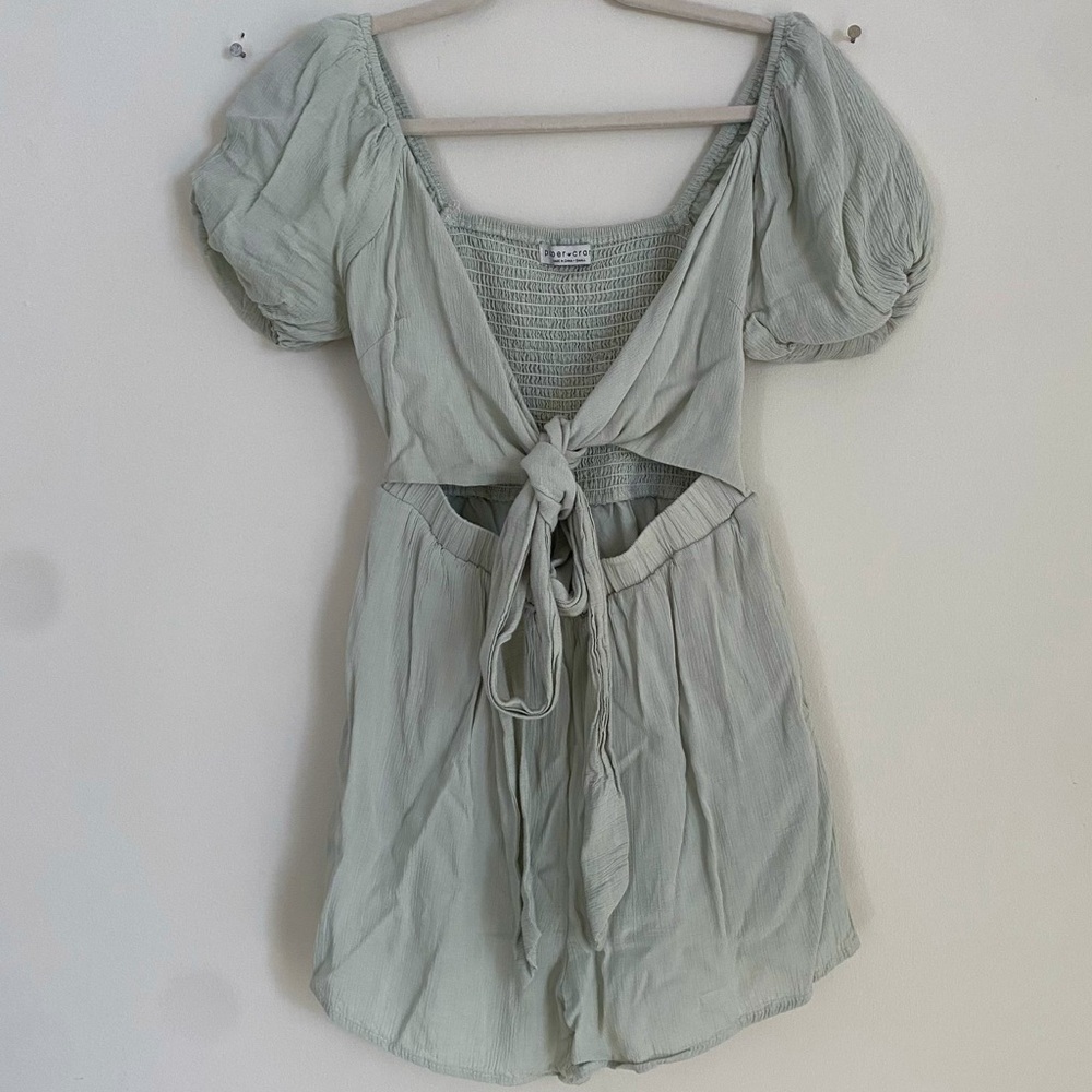 Mint/Sage Green Romper